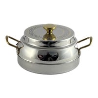 Avci Home Maker Ellora Etching Hot Pot Gold And Silver 2500ml