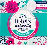 Lil-Lets Maternity Breast Pads, 30 Count