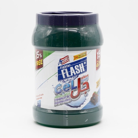Fighter flash super gel cleaner &amp; disinfectant all purpose- pine scent  2 kg + 15 % free