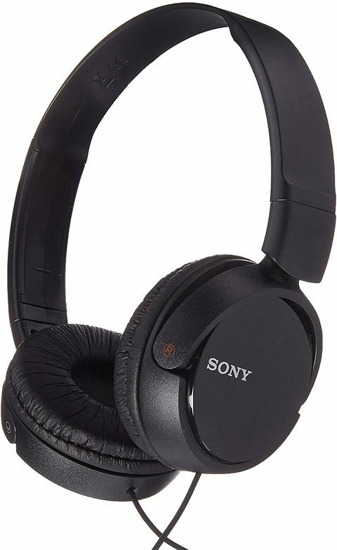 Sony MDR-ZX110AP Headphones With Mic Wired Over-ear Black