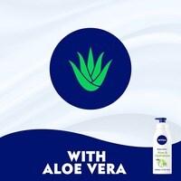 NIVEA Body Lotion Hydration Aloe Vera Normal to Dry Skin 400ml Pack of 2