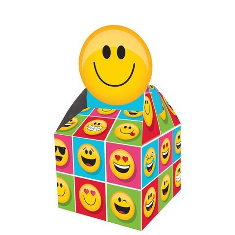 Creative Converting- Emojions Favor Box  8pcs&lt; &gt;9.15inx35inx3.5in&lt; &gt;Multicolor&lt; &gt;