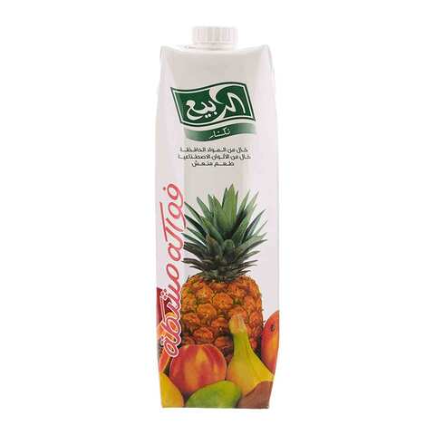 Buy Alrabie Fruit Cocktail Nectar Juice 1L in Saudi Arabia