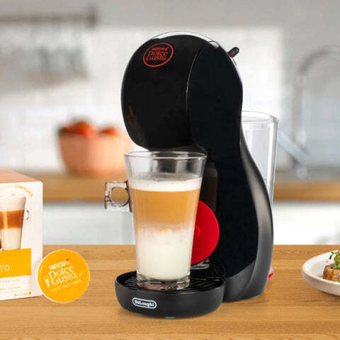 Buy De'Longhi Nescafe Dolce Gusto Piccolo XS Manual Capsule Coffee Machine  EDG210.R- Red Online - Shop Electronics & Appliances on Carrefour UAE