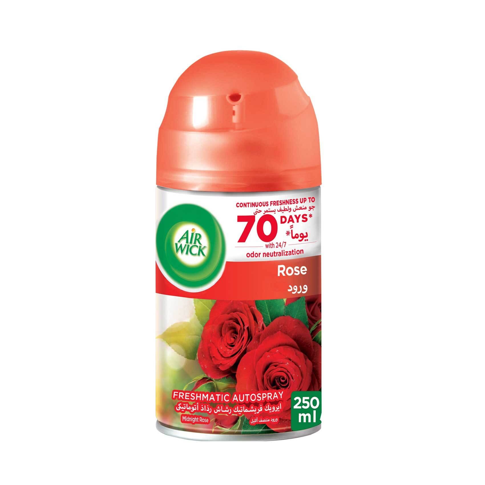 Buy Air Wick Freshmatic Max Automatic Air Freshener Spray Roses Refill  250ml Online - Carrefour Kenya