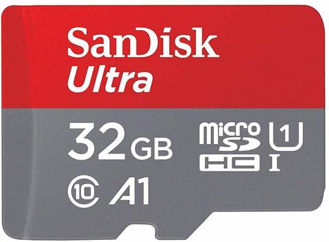 SanDisk Micro SDHC Ultra UHS-1 Class10 32GB + Adaptor