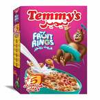 Buy Temmys Fruit Rings Cereal box - 250 grams in Egypt