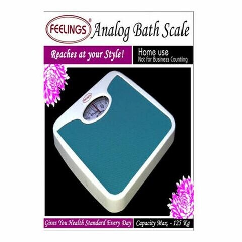 Feelings Analog Bath Scale Green