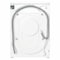 Whirlpool Front Loading Washer 8kg FWDG86148W White With Dryer 6kg