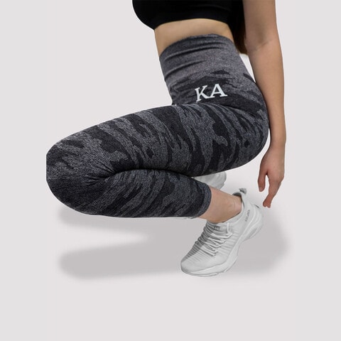 Buy Kidwala Seamless Camo Leggings - High Waisted Workout Gym Yoga