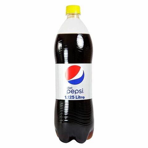 Diet Pepsi Carbonated Soft Drink Plastic Bottle 1.25 Liter