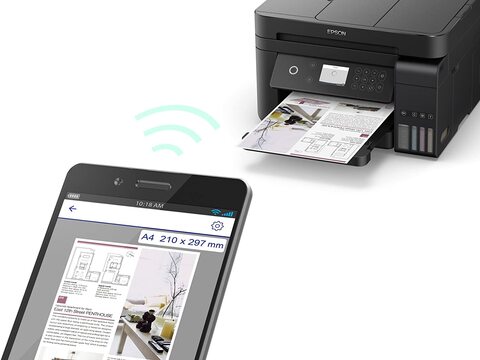 Epson EcoTank L6170, 3-in-1 WireLess Printer With Epson&#39;s Integrated Ink Tank System for Cost-Effective, Quality Colour Printing