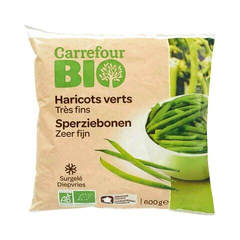 Carrefour French Frozen Bio Bean 600g