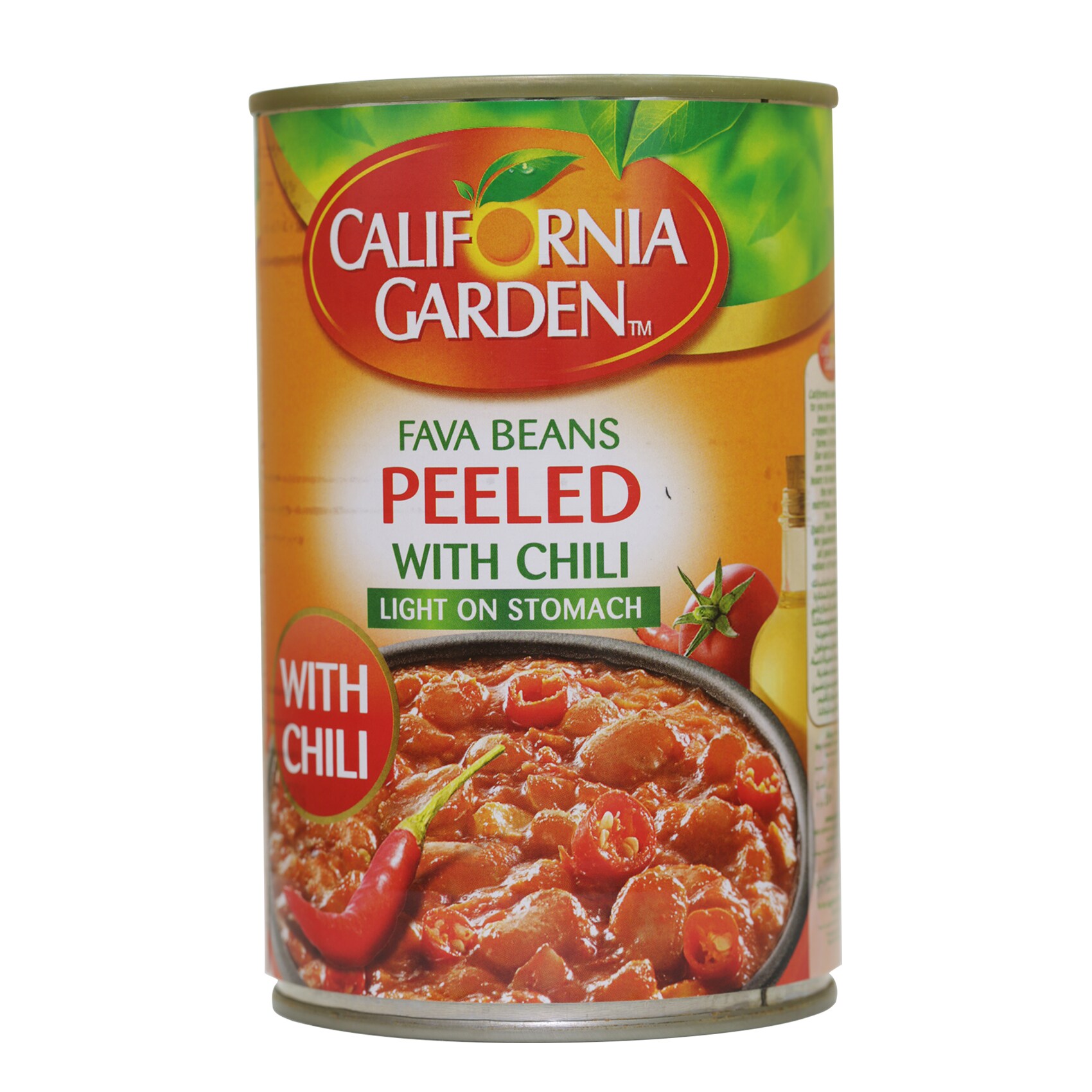 Buy California Garden Canned Peeled Fava Beans With Chili 450g Online Shop Food Cupboard on