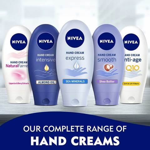 ركوب الأمواج كفيل بمفردي  Buy NIVEA Express Hydration Hand Cream With Sea Minerals And Bamboo Extract  100ml Online - Shop Beauty & Personal Care on Carrefour UAE