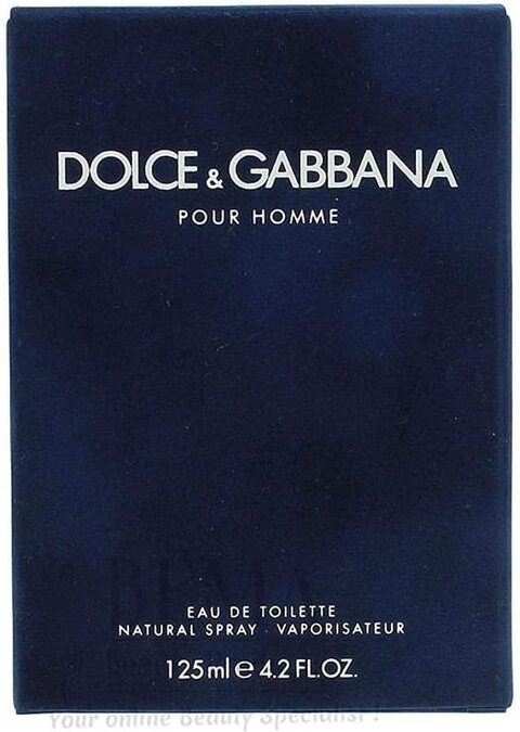 Dolce &amp; Gabbana Pour Homme Eau De Toilette For Men - 125ml