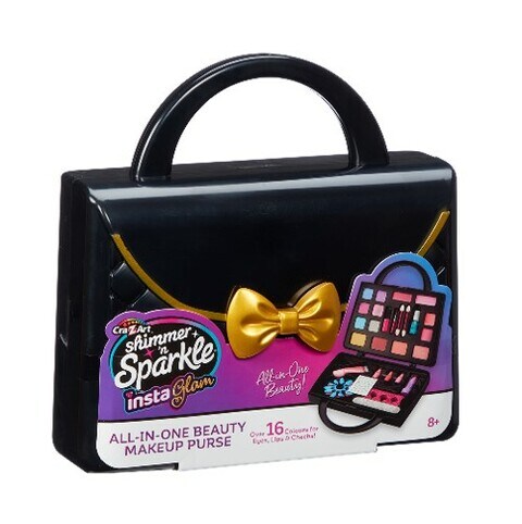 Shimmer N Sparkle Instaglam Cosmetic Purse Black