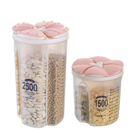 Plastic jars best sale for kitchen