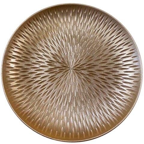 LINGWEI Wooden Made Round Shaped 2 Pcs Set Jewelry Plate Ring Dish Serving Dish Vanity Tray for Dresser Christmas Birthday Wedding Gifts Home Decor