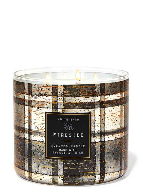 Buy Bath  Body Works- Fireside 3-Wick Candle, 411 GM in UAE