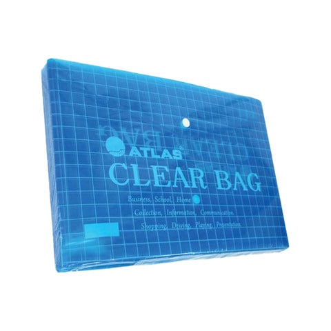Atlas Checkered Unit File Bag Blue