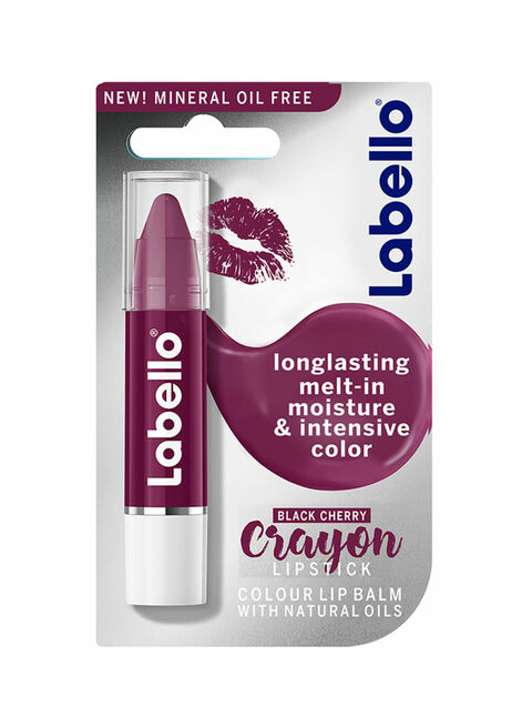 Buy Labello Crayon Lipstick Black Cherry 3G in Saudi Arabia