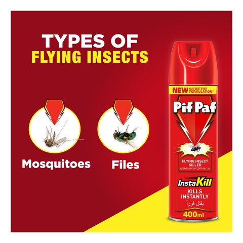Pif Paf Powergard Mosquito And Fly Killer Spray 400ml