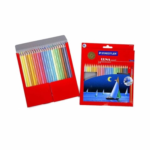 Steadtler Luna Classic Water Colour Pencil Multicolour 24 PCS