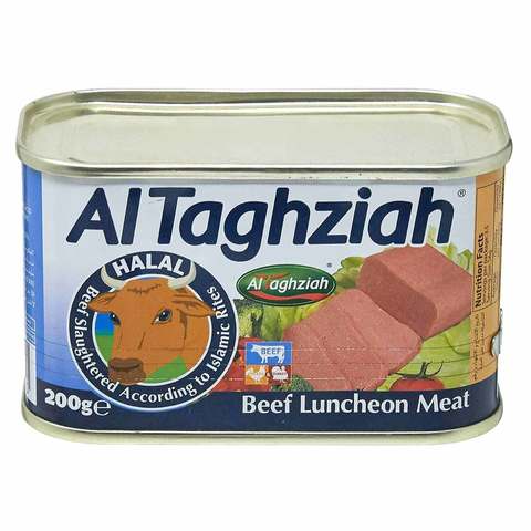 Al Taghziah Beef Luncheon Meat 200g