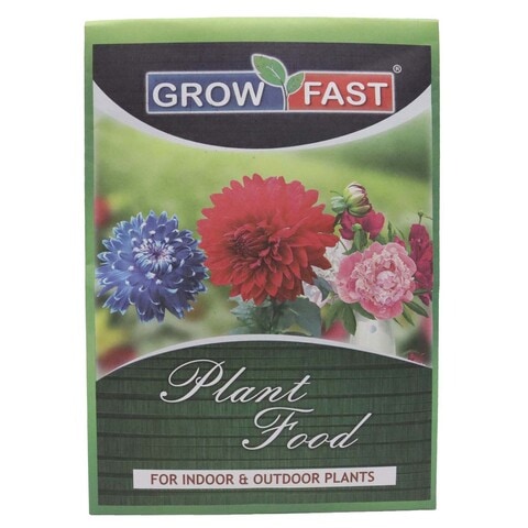 Grow Fast Fertilizer Plant Food Multicolour 50g