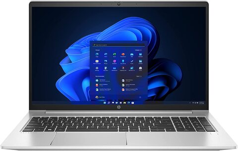 HP ProBook 450 G9 Intel 12th Generation Core i5 Laptop , 16GB RAM, 512GB SSD, 15.6&quot; HD Display, NIVIDIA 2GB Graphic Card, DOS (No Windows), Fingerprint Reader, Silver.