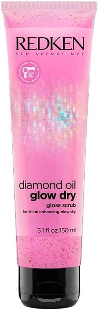 Redken Diamond Oil Glow Dry Gloss Scrub (For Shine Enhancing Blow Dry) 150ml