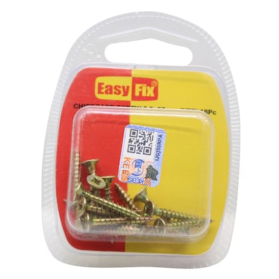 Buy EASY FIX DIY SCREW HOOK 20MM 16PCS Online - Carrefour Kenya