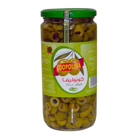 Coopoliva Sliced Green Olives 700g