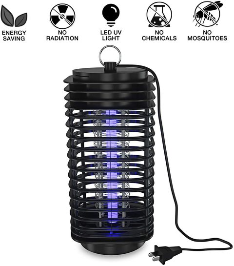 Doreen Home ABS Appliance Bug Mosquito Lure Trap Lamp Killer LED Zapper Electric Mosquito Lamp
