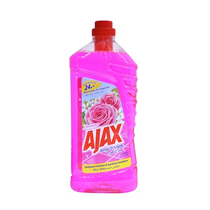 Nettoyant Ménager Sol & Multi Surfaces Fête Des Fleurs AJAX : le flacon de  1,25L à Prix Carrefour