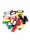 100-Piece Key Chains Multicolour