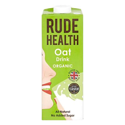 Buy Rude Health Gluten Free Organic Oat Drink 1L in Kuwait