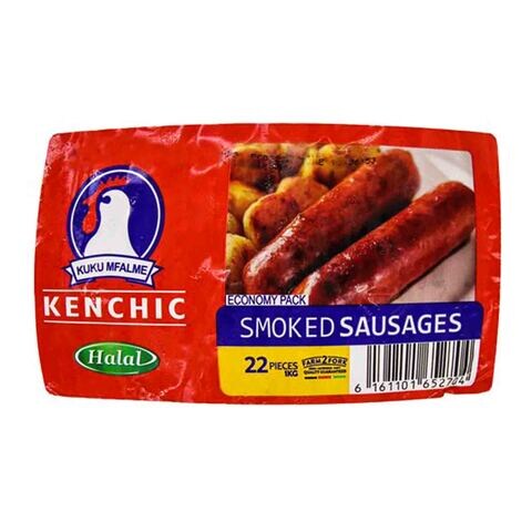 Buy Kenchic Smoked Chicken Sausages 1kg Online Carrefour Kenya