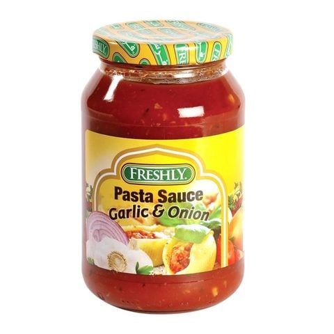 Buy Freshly Pasta Sauce Garlic And Onion 454g in Saudi Arabia