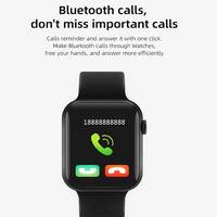 Bluetooth Full Touchscreen Smart Watch Black