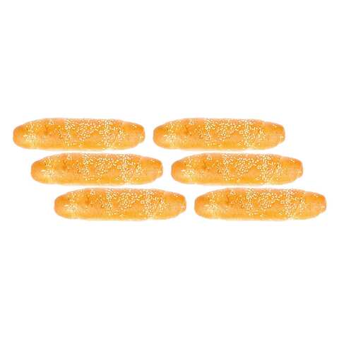 Samoon White Sesame Seed 6 Pieces