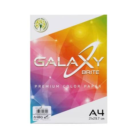 Galaxy Premium Color Paper A4 21&times;29.7cm 250 Sheets