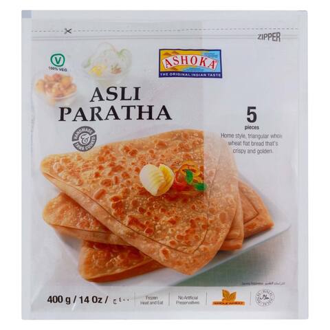 Ashoka Asli Plain Paratha 400g x 5 Piece price in Kuwait | Carrefour ...