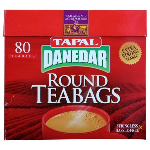 Tapal Danedar Round Tea Bags 80 pcs