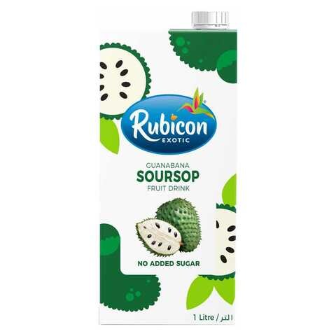 Buy Rubicon No Sugar Added Guanabana Soursop Fruit Drink 1l Online Shop Beverages On Carrefour Uae