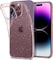 Spigen Liquid Crystal Glitter designed for iPhone 14 Pro case cover - Rose Quartz