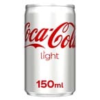 Buy Coca-Cola Light Carbonated Soft Drink Can 150ml in UAE