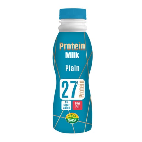 Buy Nada Fresh Plain Protein Milk 320ml in Saudi Arabia
