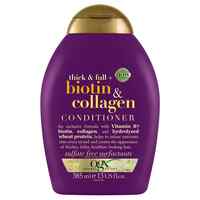 OGX Conditioner Thick &amp; Full+ Biotin &amp; Collagen New Gentle and PH Balanced Formula 385ml